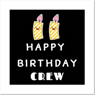 11 Year Old Gifts Crew 50th Birthday Party Posters and Art